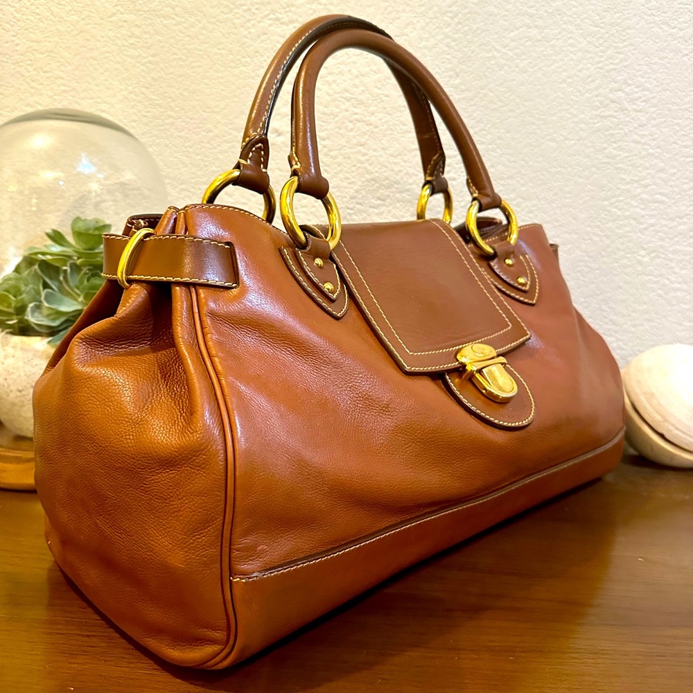 Vintage Rare Marc Jacobs Stam Bag - Large Italian Leather Doctor Satchel/Tote